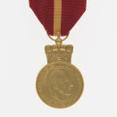 Kongens fortjenstmedalje i gull. Bildet er kun til redaksjonell bruk - ikke for salg. Foto: Jan Haug, Det kongelige hoff